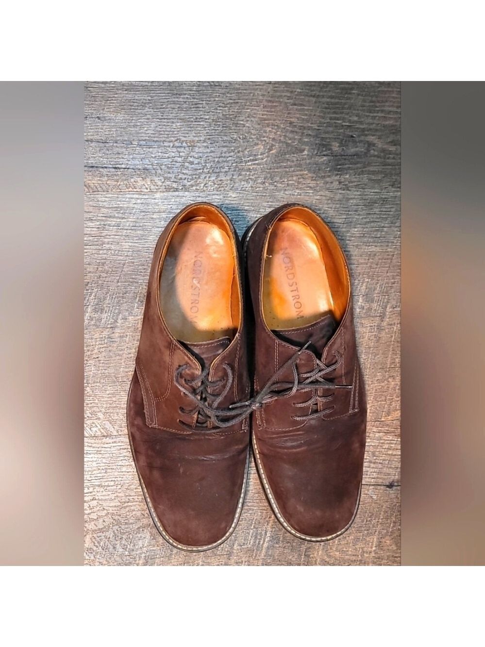 Size 10 1/2 M Nordstrom Leather Derby Oxfords